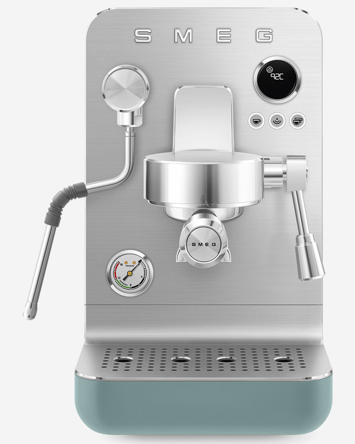 SMEG Mini Pro Coffee Machine Emerald Green - EMC02EGMUK