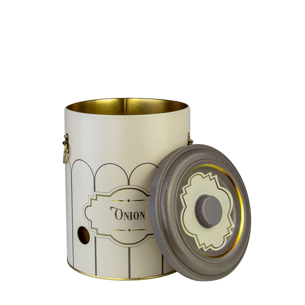 Cuisine ArtRetro Onions Potato Bucket - Onion Bucket 6 Liter , 175X225 Mm, 5.6 Liter