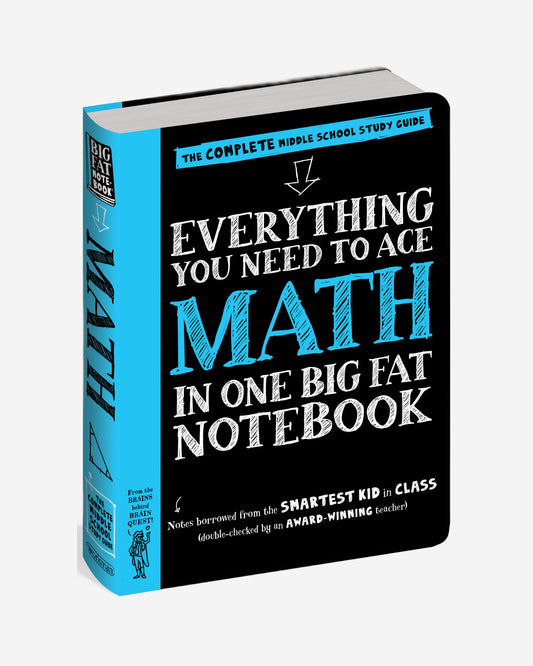 Everything You Need To Ace Math In One Big Fat Notebook