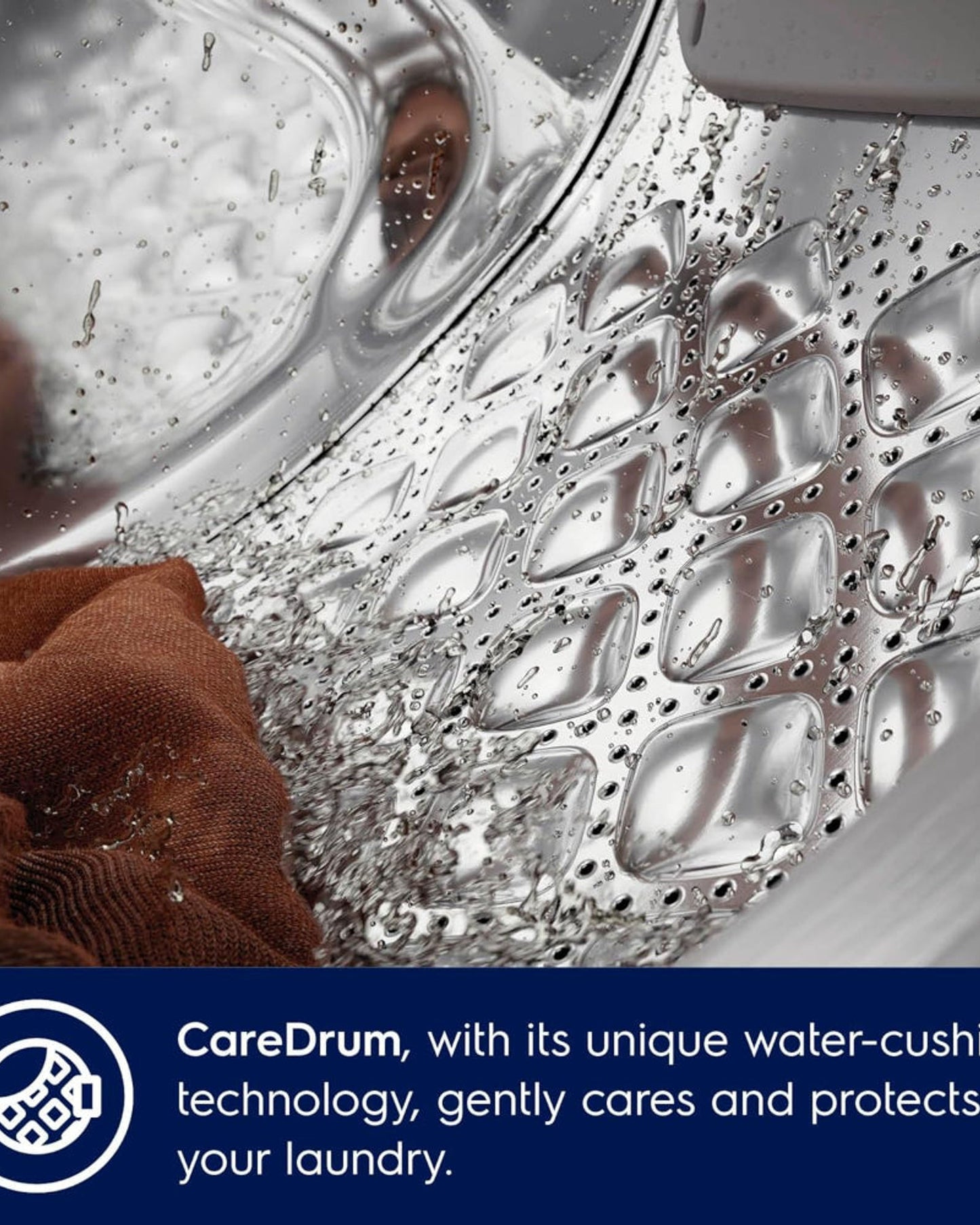 Electrolux 10KG Eco Inverter Motor Front Load Washing Machine, Smart App Connectivity, 1400 RPM & 5 Star Rating, 13 Programs, ULTIMATECARE700 EWF1043R7SC