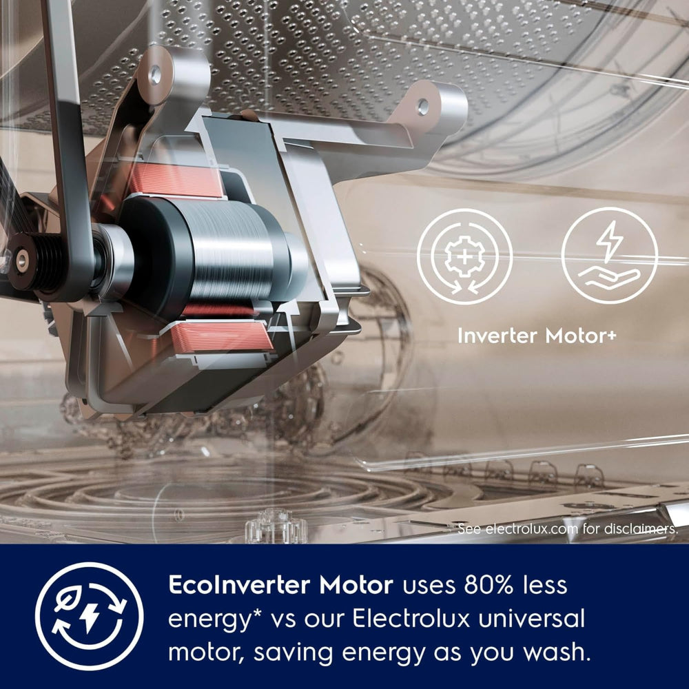 Electrolux 8KG Eco Inverter High Efficiency Motor Front Load Washing Machine, 1200 RPM & 5 Star Rating, 12 Programs includes, ULTIMATECARE300, EWF8024D3SC