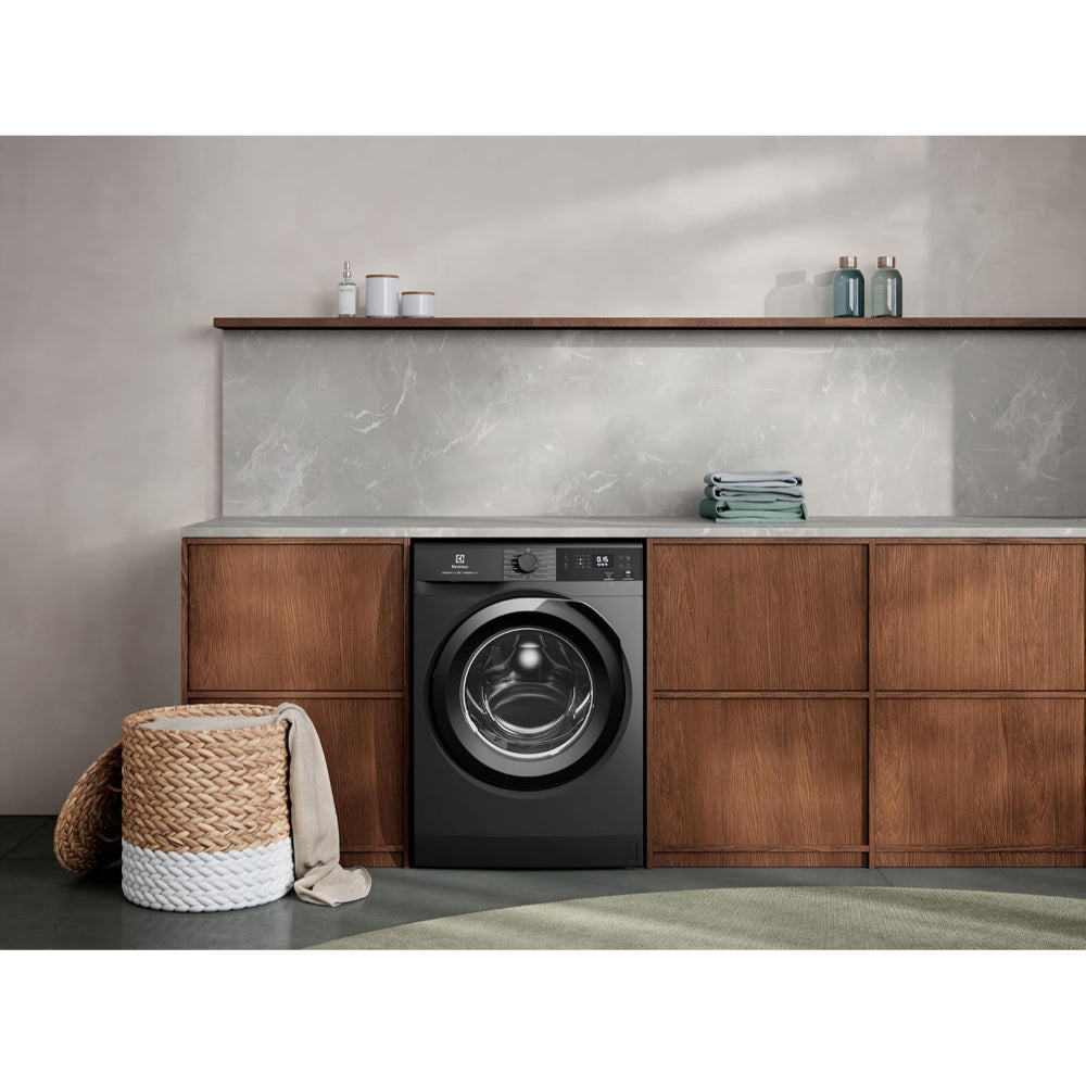 Electrolux 8KG Eco Inverter High Efficiency Motor Front Load Washing Machine, 1200 RPM & 5 Star Rating, 12 Programs includes, ULTIMATECARE300, EWF8024D3SC