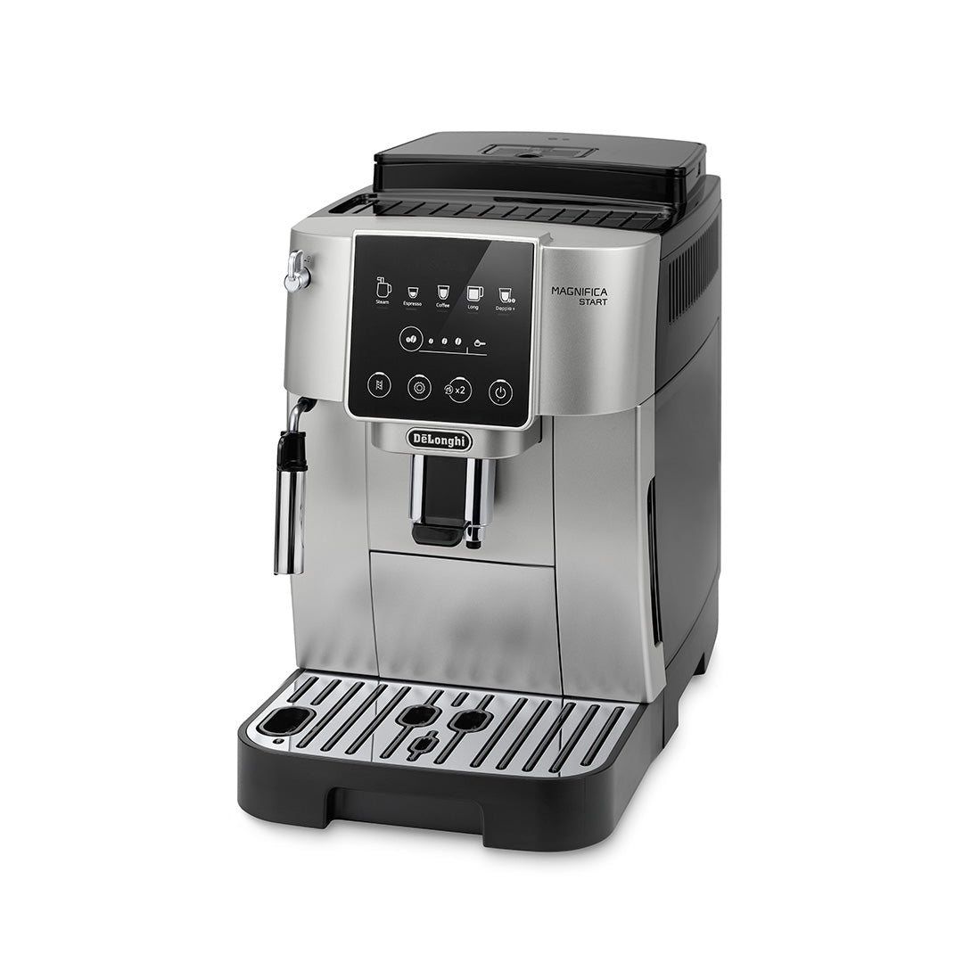 De'Longhi Fully Automatic Coffee Machine MAGNIFICA START Bean-to-Cup Espresso Machine Perfect for Espresso, Americano, Cappuccino, Latte Macchiato- ECAM220.31.SB Silver/Black ( 2 Years Free Extended Warranty)