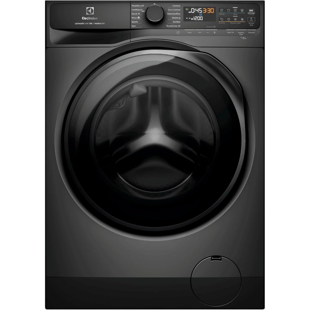 Electrolux 10/7 KG Washer Dryer with ?????????? ?????? ????????????????????????, 13 Programs & 1400 RPM, Eco-Inverter Front Loading Washing & Drying Combo Machine, DuvetCare 60/WashDry 60, EWW1043R7SC