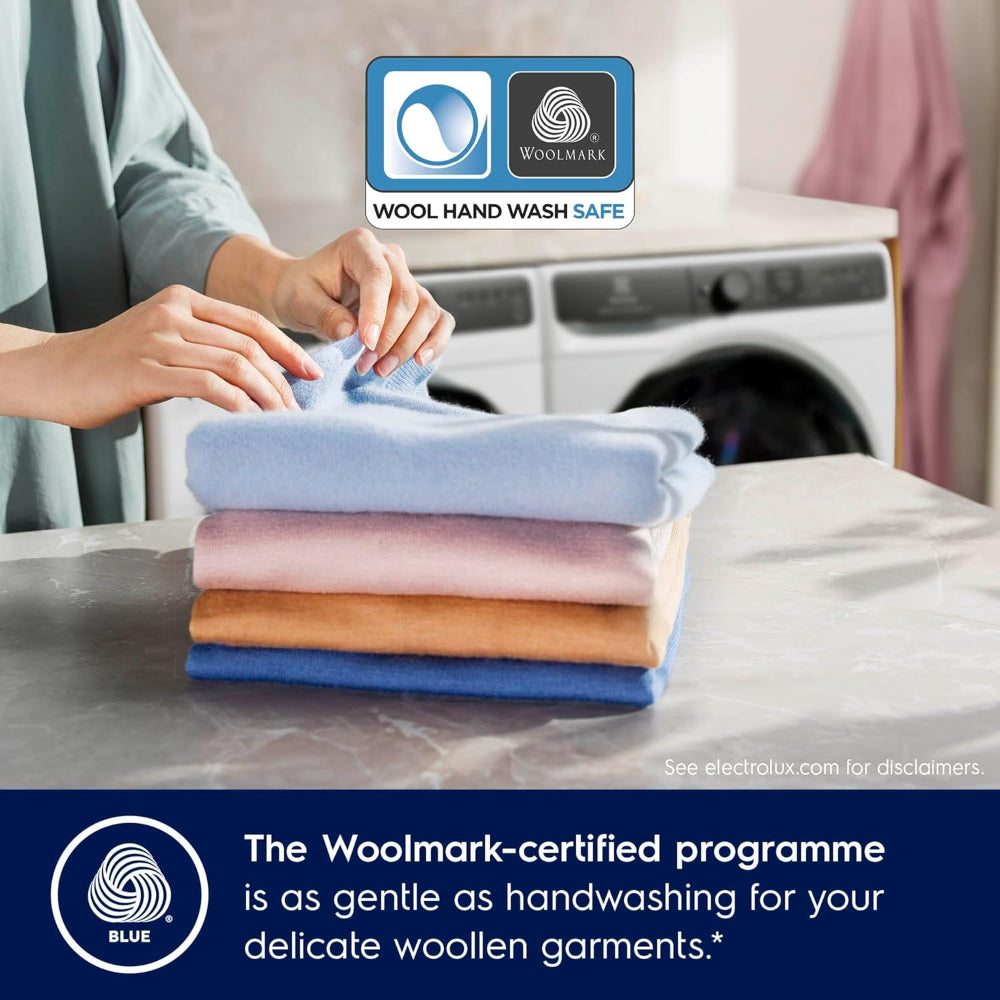 Electrolux 10/7 KG Washer Dryer with, 13 Programs & 1400 RPM, Eco-Inverter Front Loading Washing & Drying Combo Machine, DuvetCare 60/WashDry 60, EWW1043R7SC