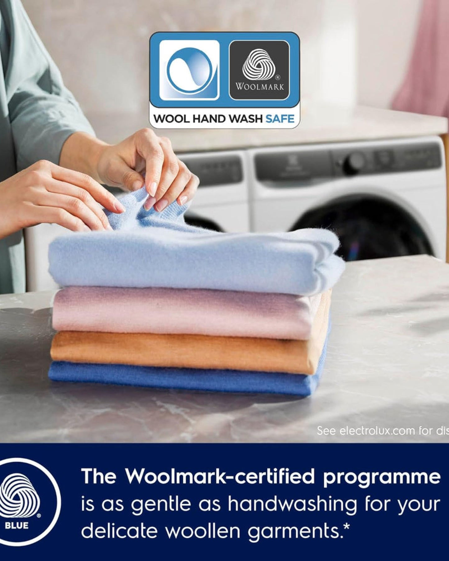 Electrolux 10/7 KG Washer Dryer with, 13 Programs & 1400 RPM, Eco-Inverter Front Loading Washing & Drying Combo Machine, DuvetCare 60/WashDry 60, EWW1043R7SC