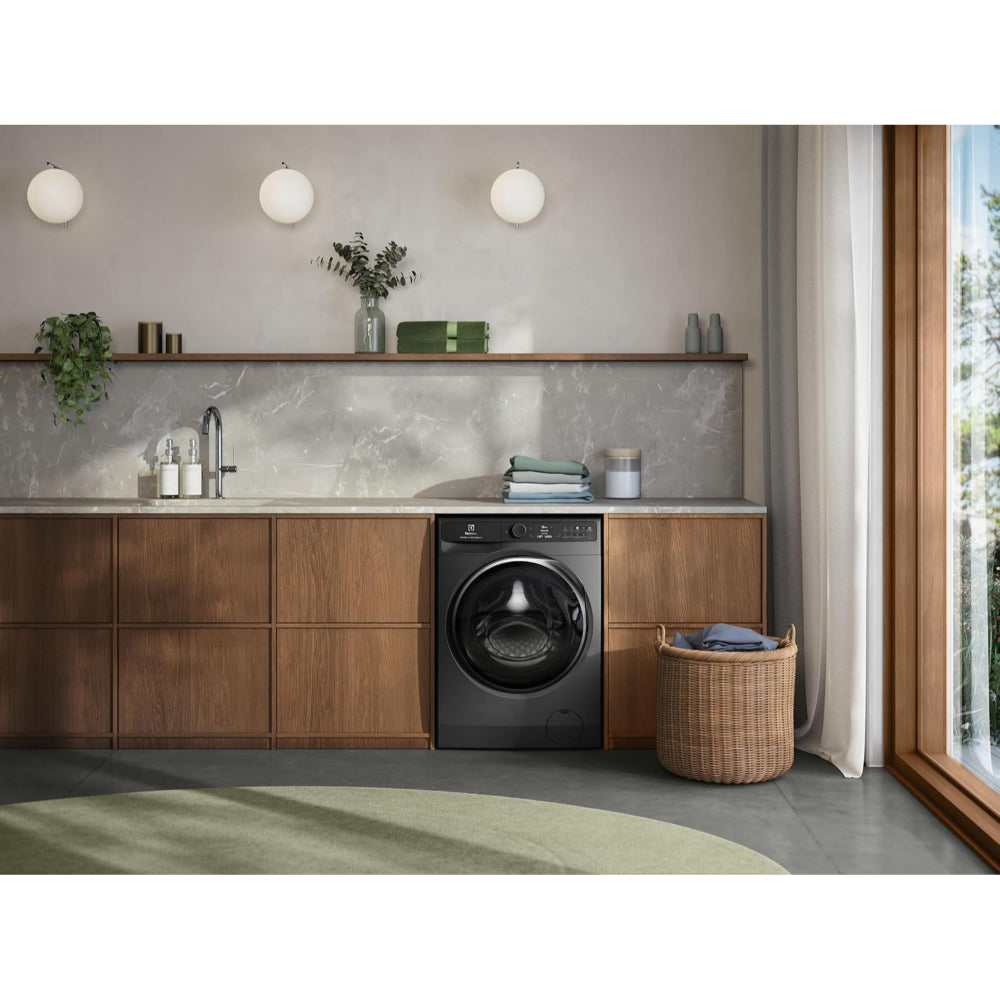 Electrolux 11/9 KG Washer Dryer with 17 Programs & 1400 RPM, Eco-Inverter Front Loading Washing & Drying Combo Machine, DuvetCare 60/WashDry 60, EWW1142R9SC