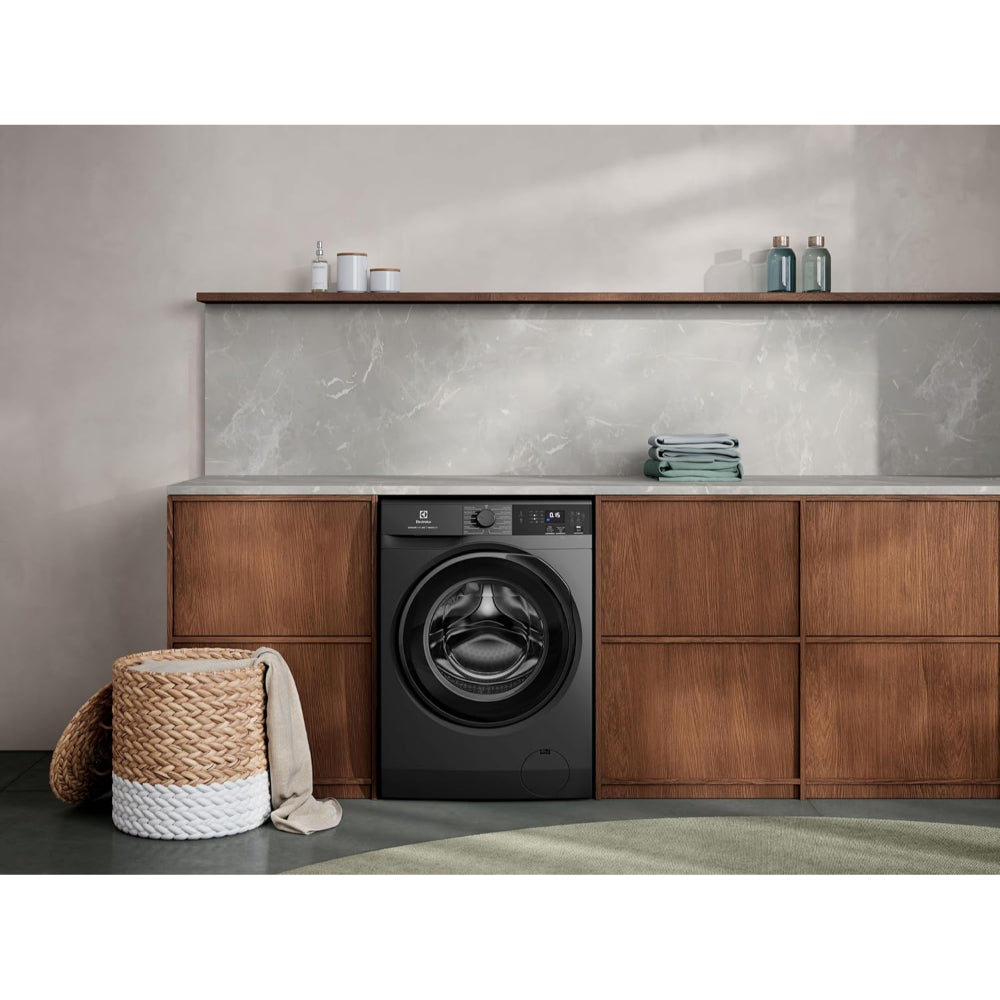 Electrolux 8/5 KG Washer Dryer with 12 Programs & 1200 RPM, Eco-Inverter Front Loading Washing & Drying Combo Machine, EWW8024P3SC