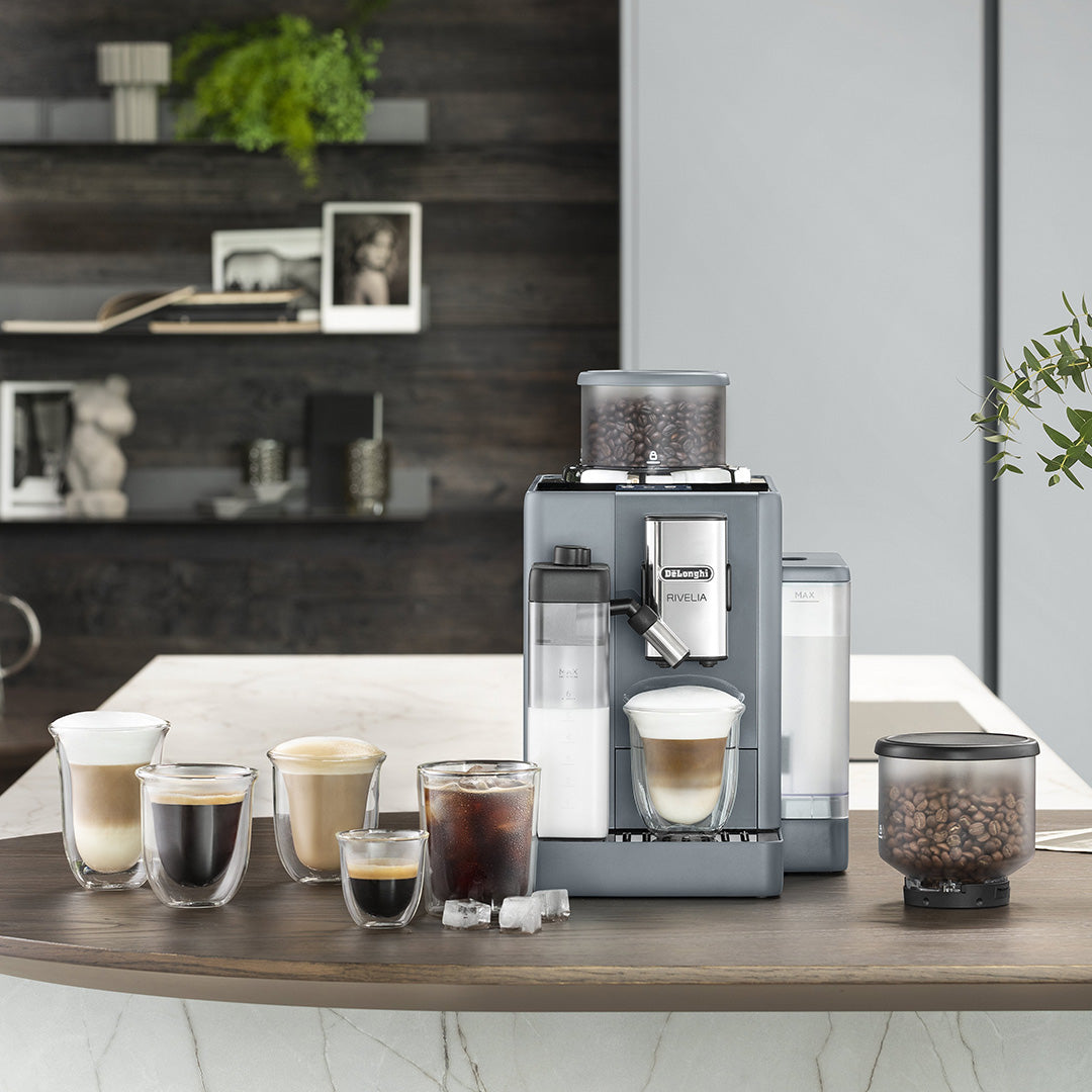 De'Longhi Rivelia Grey  Automatic Coffee Machine