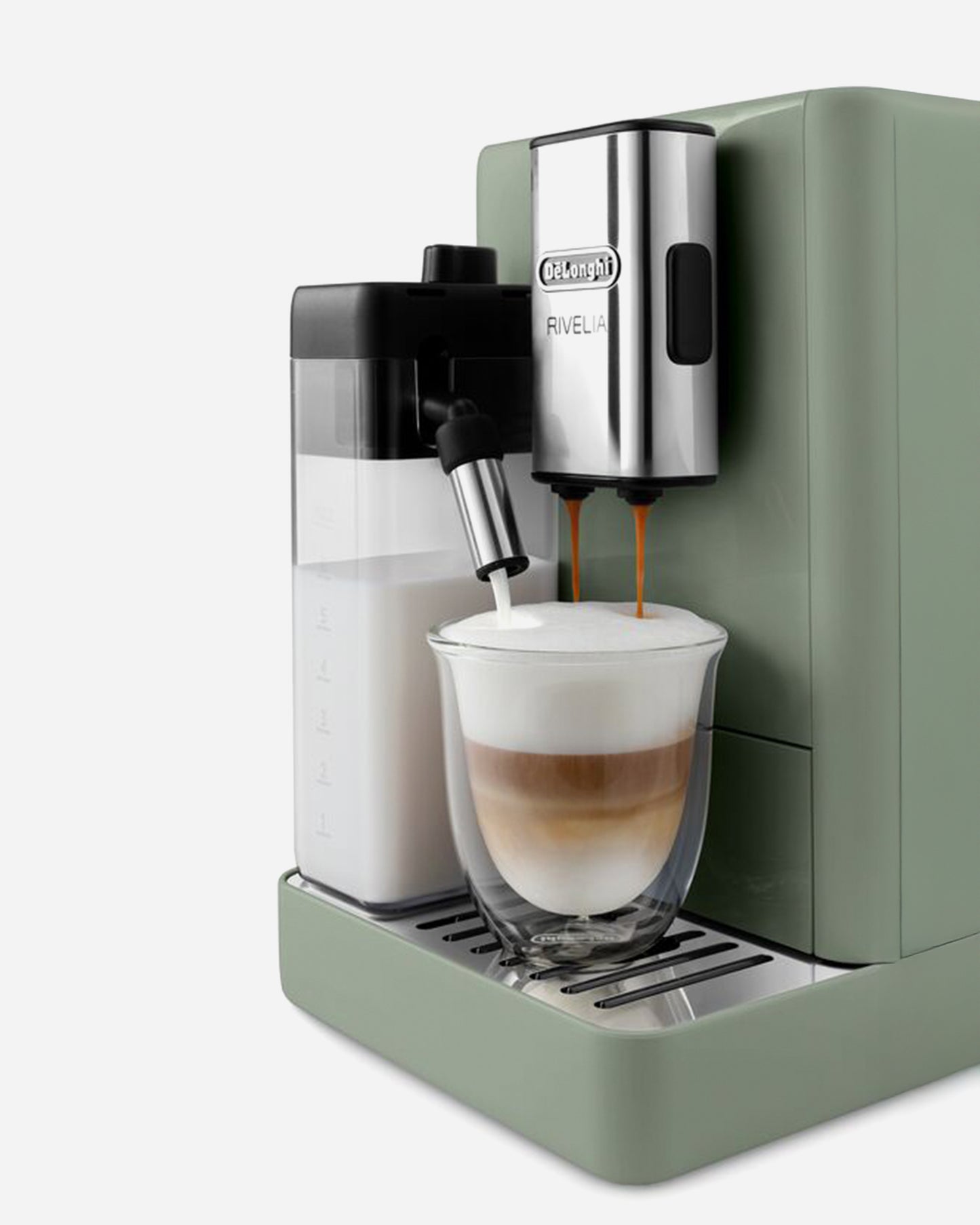 De'Longhi Coffee Machine Rivelia Fully Automatic Green