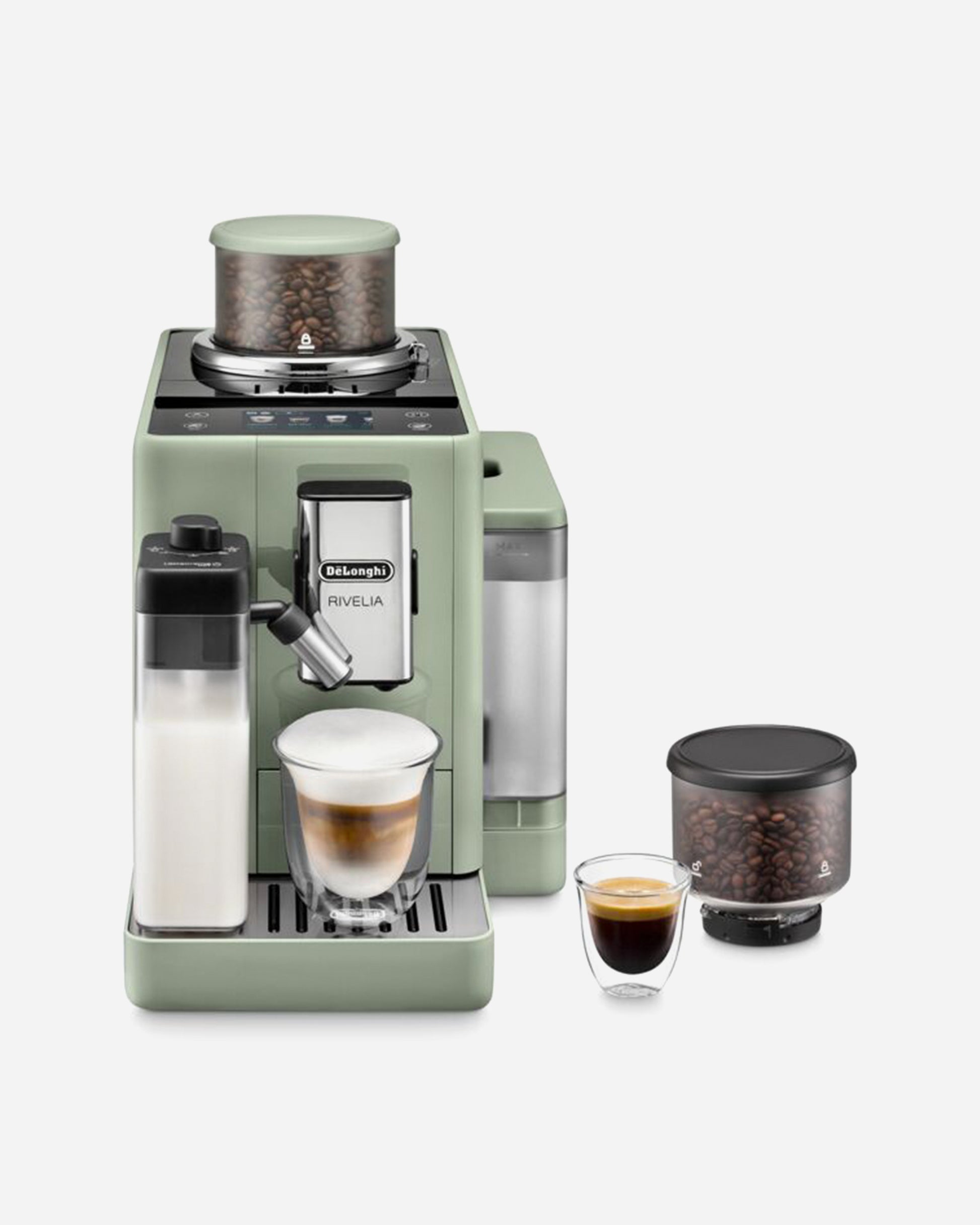De'Longhi Coffee Machine RIVELIA Fully Automatic Green