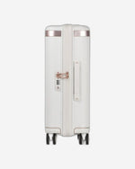 Echolac Shogun Classic 20" 4 Double Wheel Cabin Luggage Trolley Ivory White - CTA148 Ivory White 20