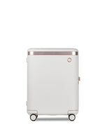 Echolac Shogun Classic 20" 4 Double Wheel Cabin Luggage Trolley Ivory White - CTA148 Ivory White 20