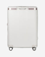Echolac Dynasty 24" 4 Double Wheel Check-In Luggage Trolley Ivory White - PC142 Ivory White 24