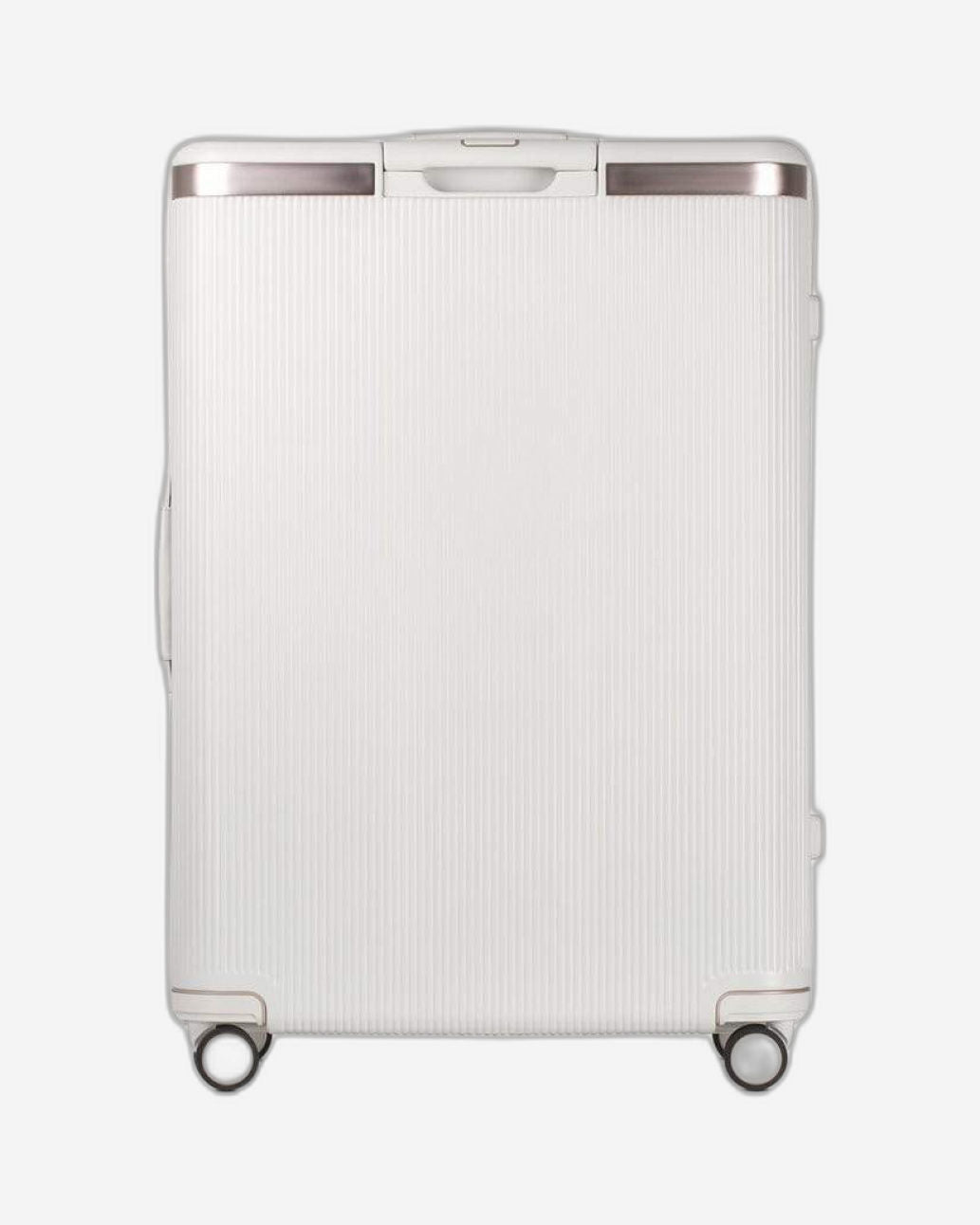 Echolac Dynasty 28" 4 Double Wheel Check-In Luggage Trolley Ivory White - PC142 Ivory White 28