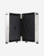 Echolac Dynasty 28" 4 Double Wheel Check-In Luggage Trolley Ivory White - PC142 Ivory White 28