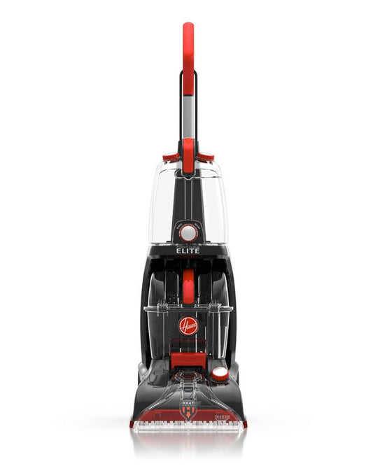 Hoover Carpet & Floor Cleaner Power Scrub Elite with Quick dry and Spin Scrub technology 1200W (Black & Red) CWGDH012