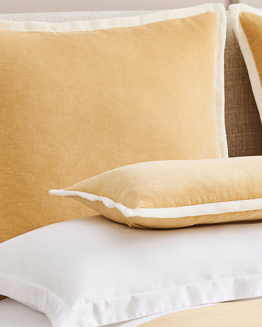 Christy "Eltham" Decorative Filled Cushion in Camel