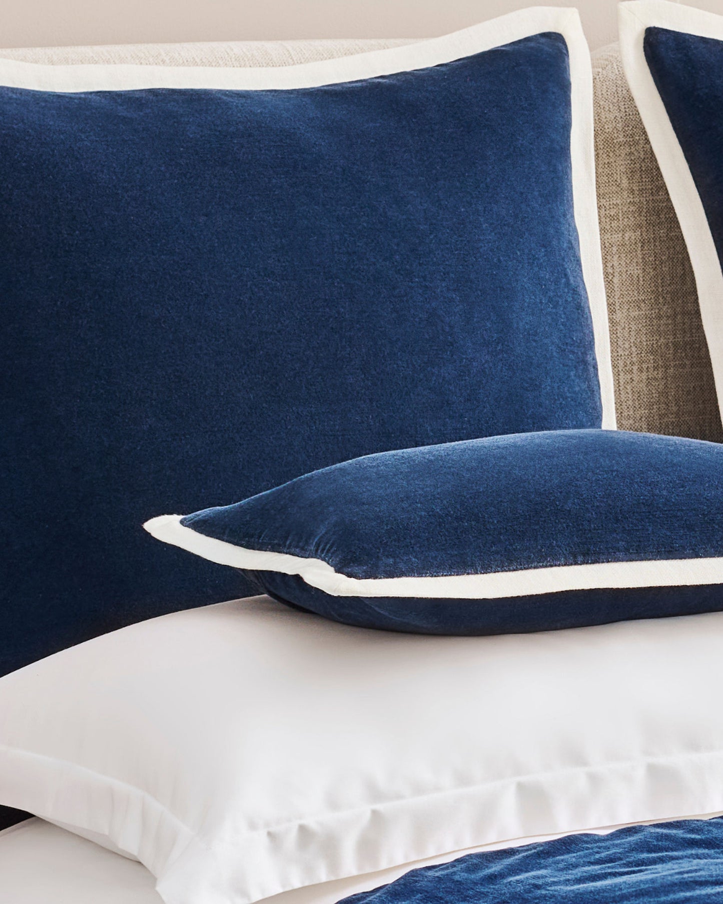 Christy "Eltham" Decorative Filled Cushion in Navy