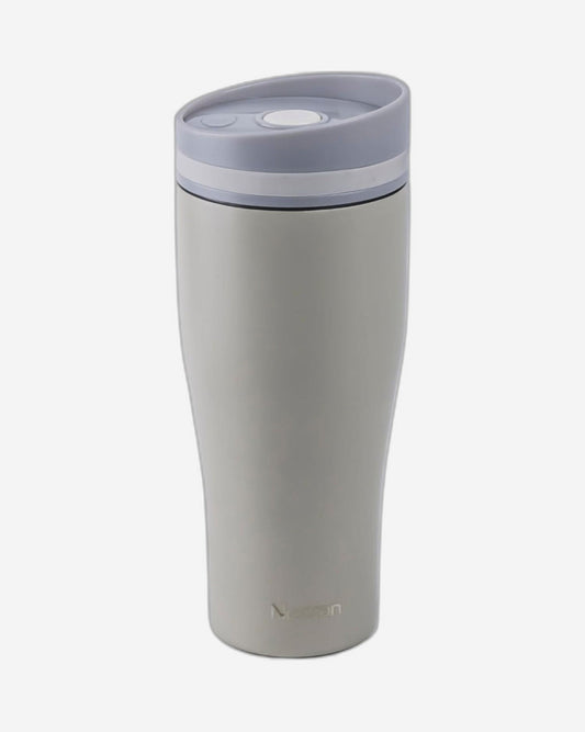 Nessan Insulated Stainless Steel Vacuum Mug, 360ml - Your Perfect Portable Thermal Tumbler for Hot and Cold Beverages Anywhere: Home, Gym, Outdoors, Office, and School - Beige