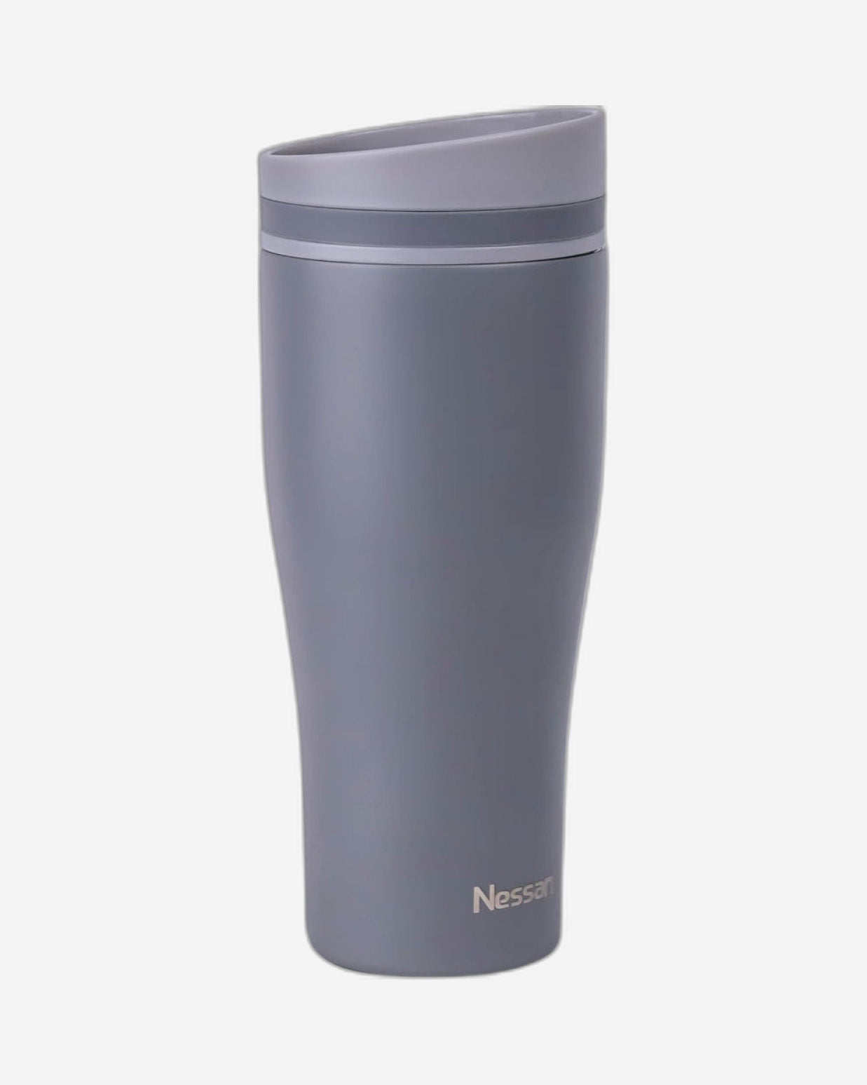 Nessan Insulated Stainless Steel Vacuum Mug, 360ml - Your Perfect Portable Thermal Tumbler for Hot and Cold Beverages Anywhere: Home, Gym, Outdoors, Office, and School - Grey