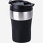 Nessan Insulated Stainless Steel Vacuum Mug, 240ml - Your Compact Travel Essential for Hot and Cold Beverages Anywhere: Home, Gym, Outdoors, Office, and School - Black