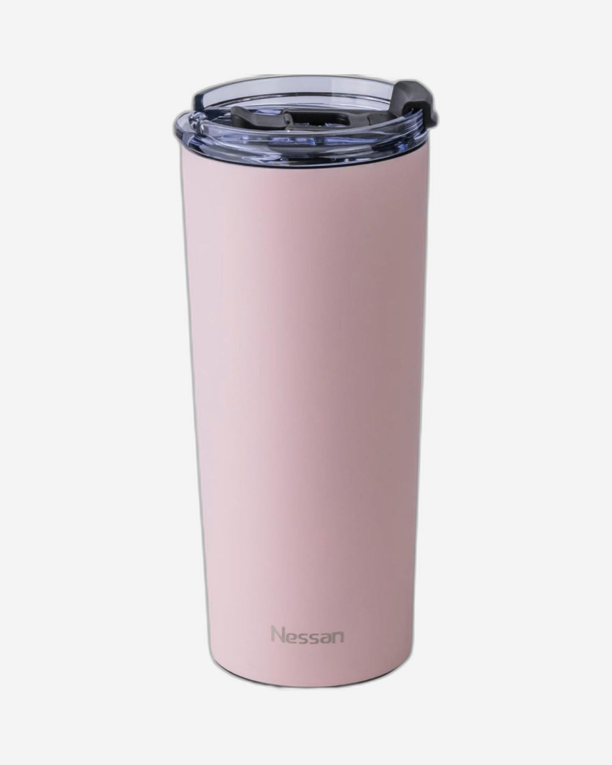 Nessan Insulated Stainless Steel Vacuum Mug, 600ml - Your Versatile Dual-Use Travel Companion for Hot and Cold Beverages Anywhere: Home, Gym, Outdoors, Office, and School - Pink