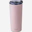Nessan Insulated Stainless Steel Vacuum Mug, 600ml - Your Versatile Dual-Use Travel Companion for Hot and Cold Beverages Anywhere: Home, Gym, Outdoors, Office, and School - Pink