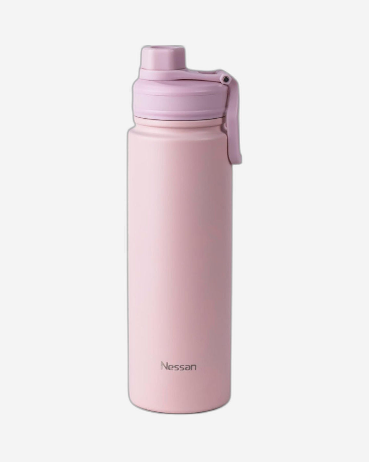 Nessan 720ml Travel Flask – Double Wall Insulated Stainless Steel Vacuum Bottle for Hot and Cold Beverages - Pink
