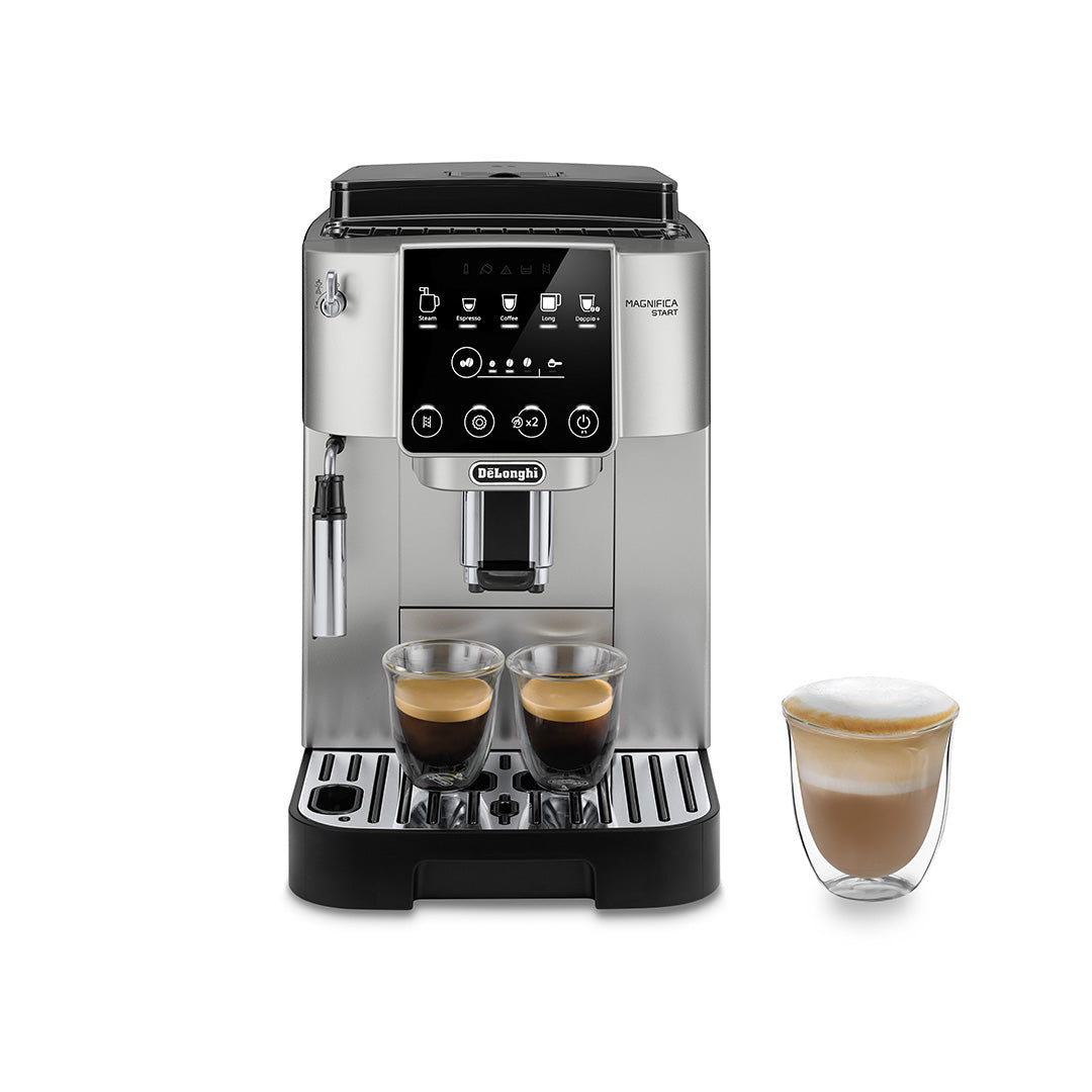 De'Longhi ماكينة تحضير القهوة الأوتوماتيكية بالكامل ECAM220.31.SB من ماجنيفيكا ستارت