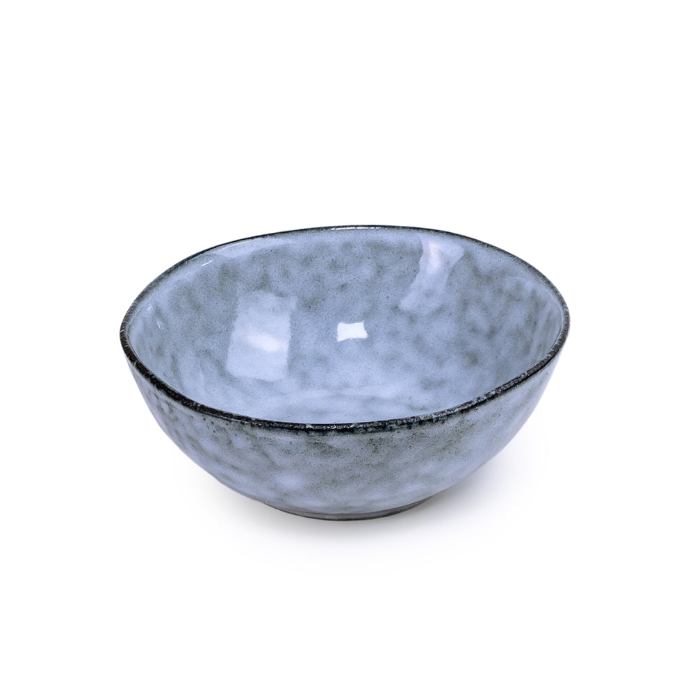 Cuisine Art Premium Alura Stoneware Bowl - 17cm, Blue (Set of 1)