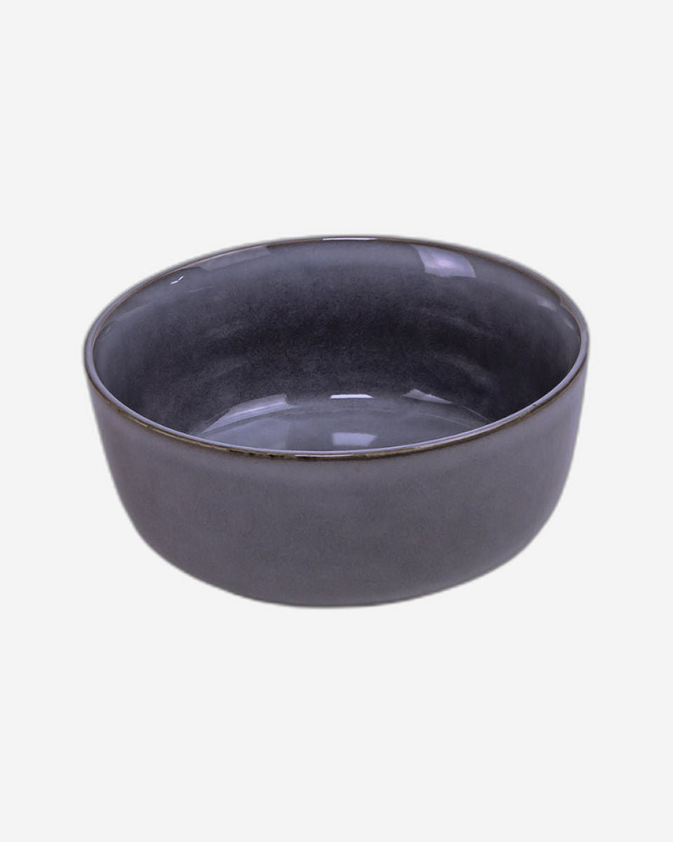 Cuisine Art Premium Ayma Stoneware Bowl - 16cm, Blue (Set of 1)