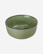 Cuisine Art Lara Collection, Modern & Durable 15cm Stoneware Bowl, Green (Set of 1)