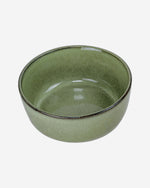 Cuisine Art Lara Collection, Modern & Durable 15cm Stoneware Bowl, Green (Set of 1)