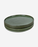 Cuisine Art Lara Stoneware Dinner Plate - 27cm, Light Green (Set of 1)
