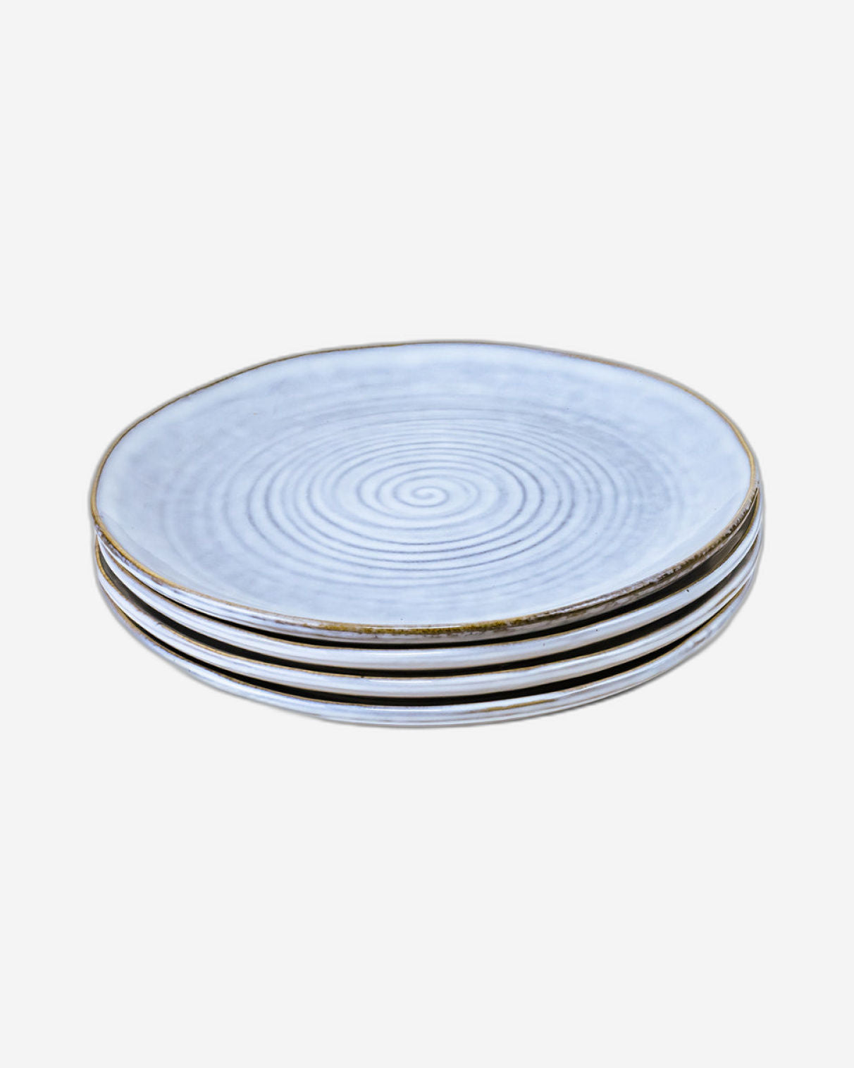 Cuisine Art Tia Stoneware Side Plate - 21cm, Blue (Set of 1)
