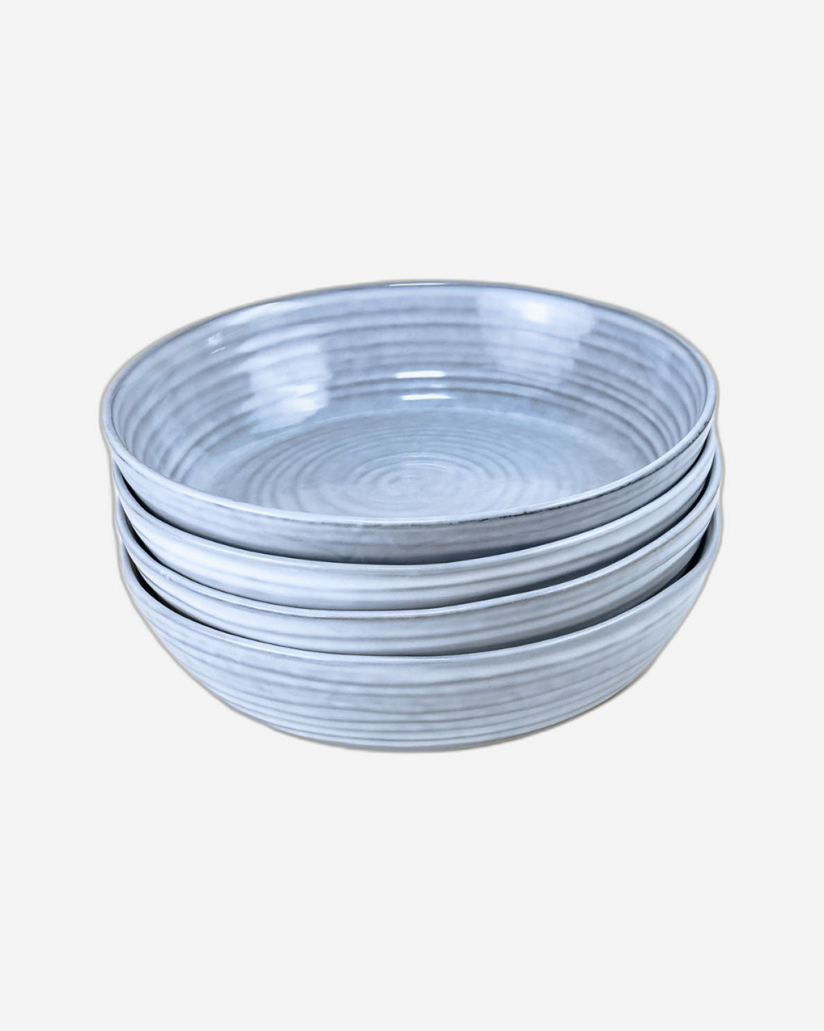 Cuisine Art Tia Stoneware Soup Plate - 23cm, Blue (Set of 1)