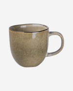 Cuisine Art Jamie Collection 385ml Stoneware Mug - Brown Large & Durable Coffee Cup (Set of 1)