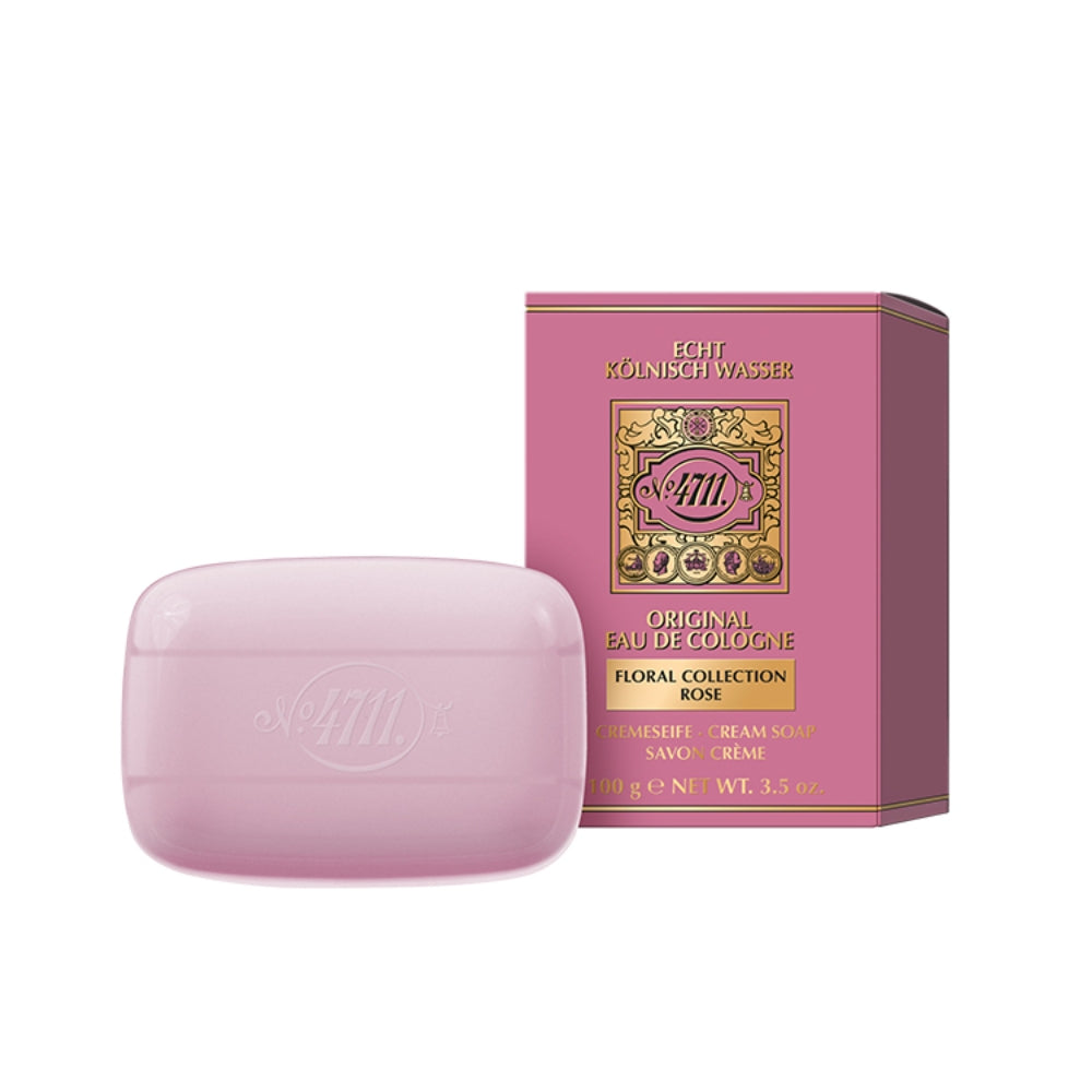 4711 EKW Seife Soap Rose 100g