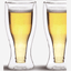 Cuisine Art Double Wall Glass Cup 2Pcs Set 370ml