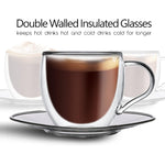 Cuisine Art Cup Set 4Pc 80ml