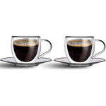 Cuisine Art Cup Set 4Pc 180ml with Saucer