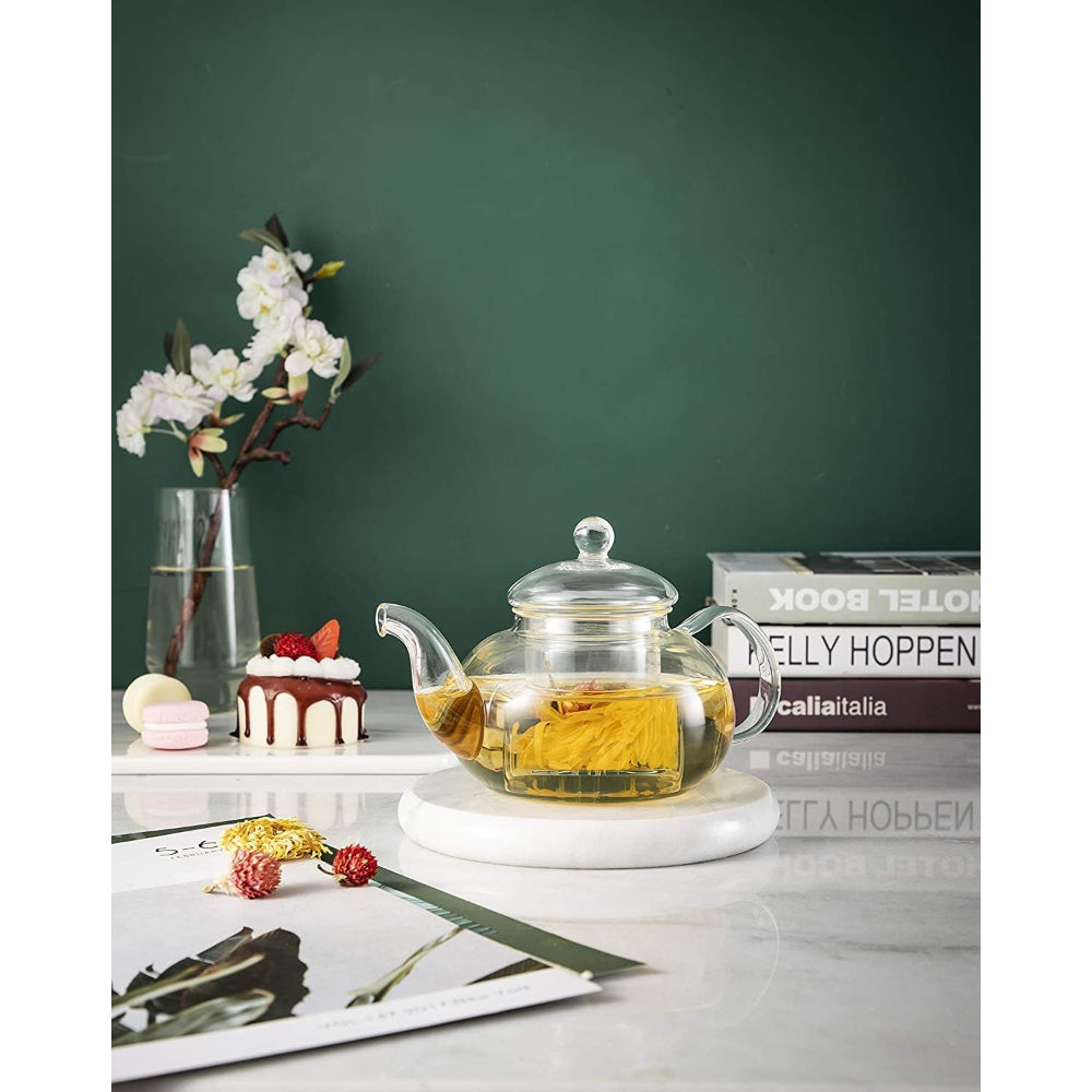 Cuisine Art Borosilicate Glass Tea Pot 850ml