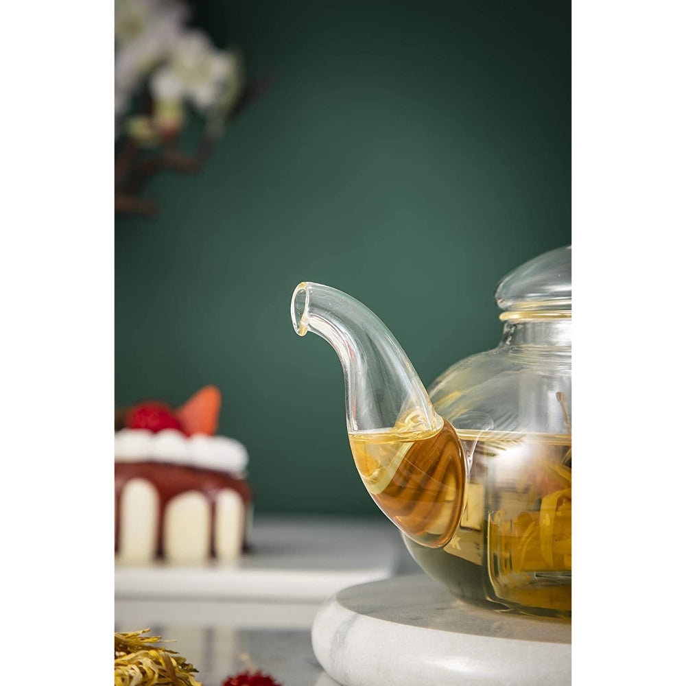 Cuisine Art Borosilicate Glass Tea Pot 850ml