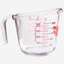 Marinex Heat-Resistant Glass Measuring Jug, 500ml