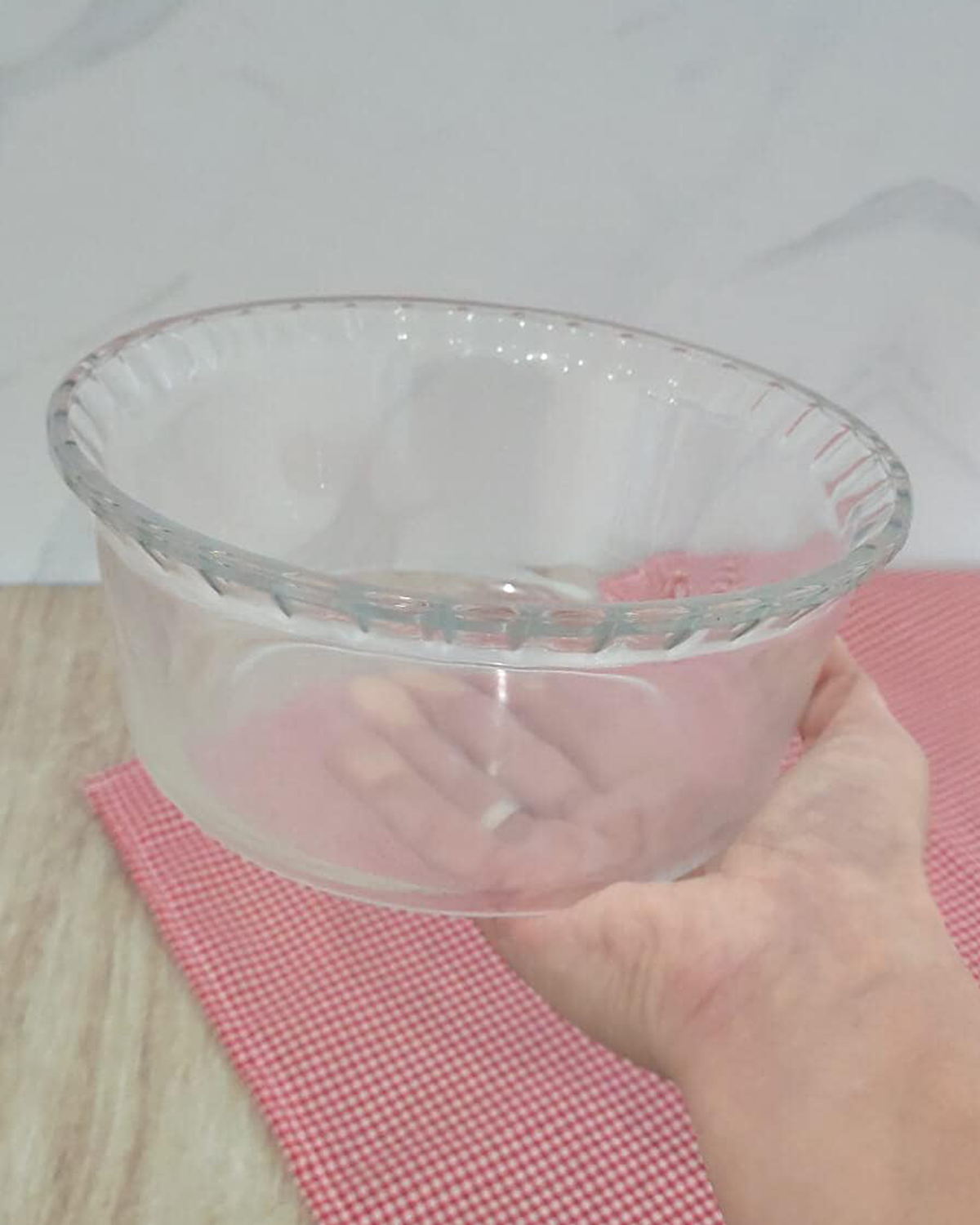 Marinex Heat-Resistant Glass Soufflé Dish, 1.4L