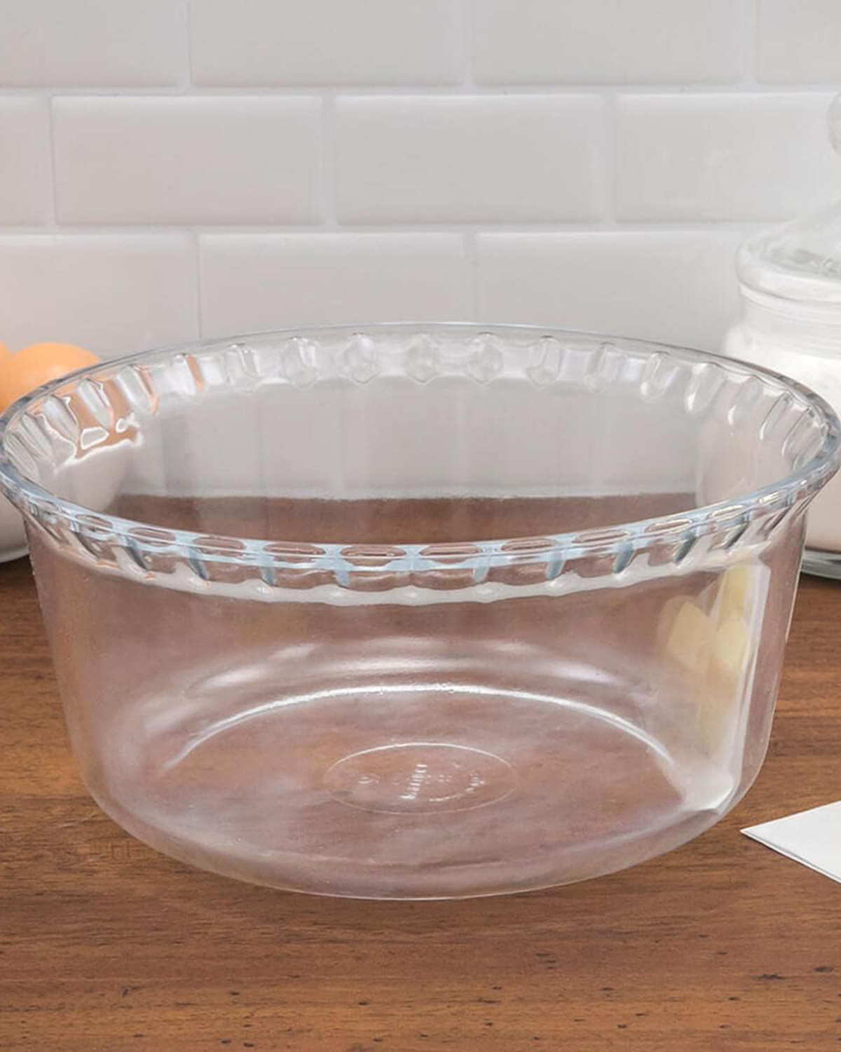 Marinex Heat-Resistant Glass Soufflé Dish, 1.4L
