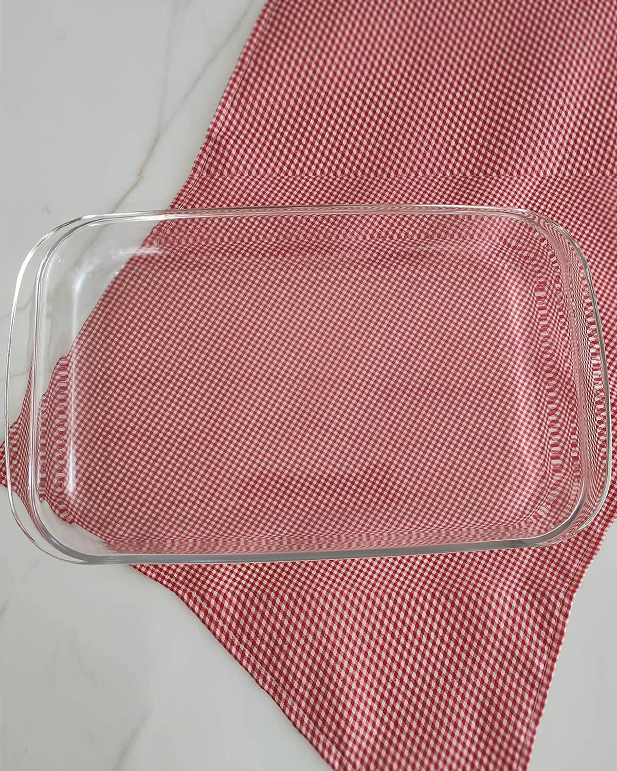 Marinex Large Rectangular Glass Roaster, 2.9L, Heat-Resistant, Oven-Safe