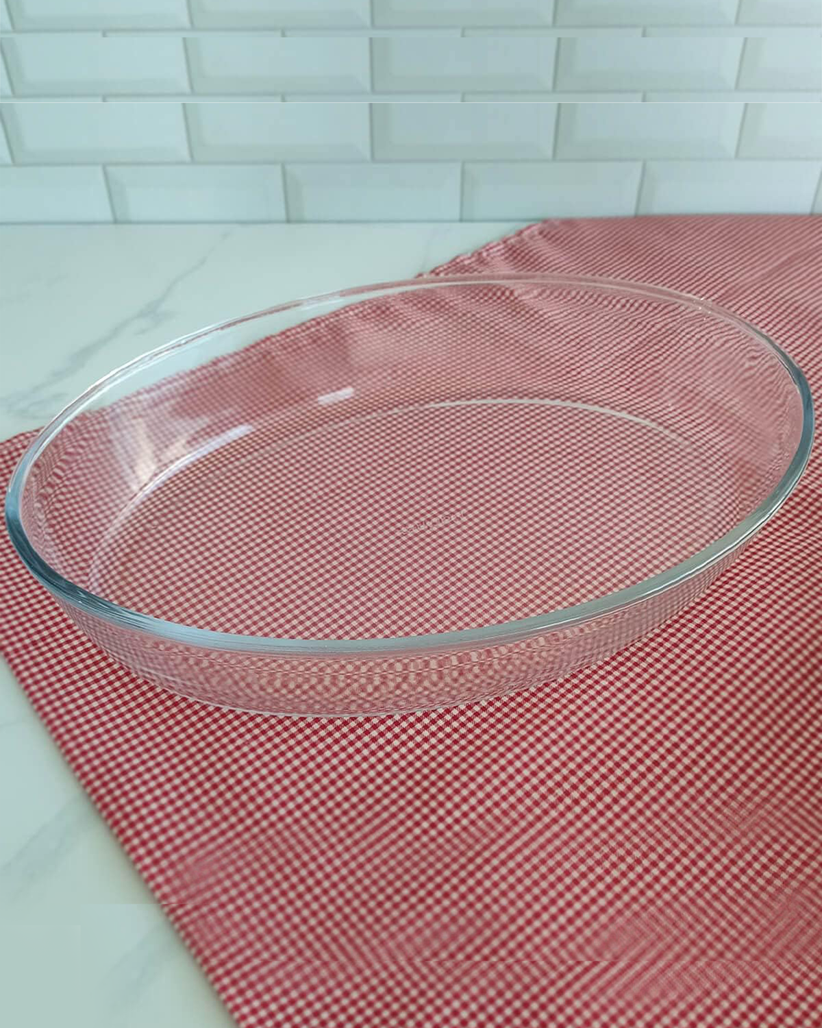 Marinex Oval Glass Roaster, Heat-Resistant, Oven-Safe, 3.2L