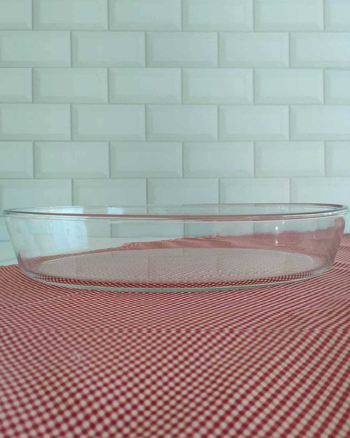 Marinex Oval Glass Roaster, Heat-Resistant, Oven-Safe, 3.2L